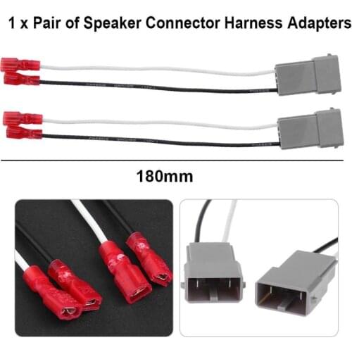 VODOOL 1 Pair Speaker Connector Harness Adapters SP-7800 72-7800 For Honda Acura CL TL RL Legend MDX 2001-2006 Vigor 1992-1994