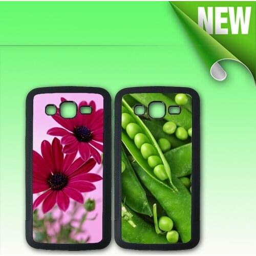 Wtsfwf DIY 2D Sublimation rubber silicone TPU+PC Blank Case for Samsung Grand 2 7106 with Aluminum Inserts and glue 10pcs/lot