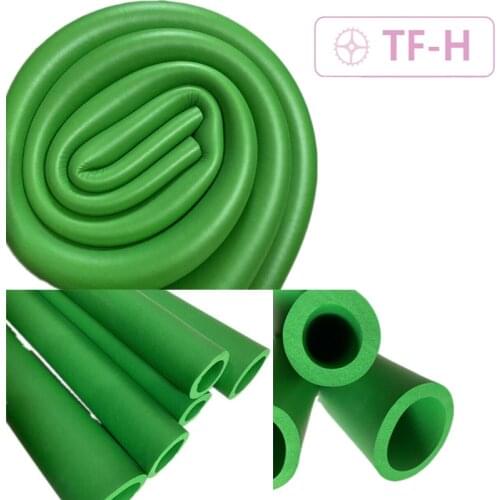 1PCS 1M 18-32mm ID Lagging Thermal Insulation Pipe Sponge Foam Rubber Tube Wrap Green Pipe Soft Can Cut Arbitrarily Diy
