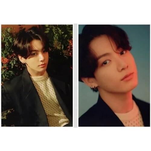 2PCS KPOP Bangtan Boys 2021 BUTTER Poster Wall Stickers JUNG KOOK V JIMIN JIN SUGA RM J-HOPE Room Decoration Wall Decor