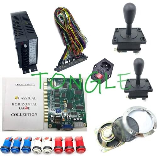 60 in 1 Multi Game PCB Casino Cocktail Arcade Parts Cabinet Multigame Jamma Board DIY Classical Game Kit For Table Top Machine
