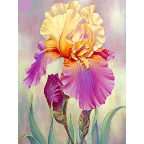 Diy 5D Diamond Embroidery Landscape Flowers Diamond Painting Kits Set Cross Stitch Color Mosaic Adults Home Decoration Art Gift