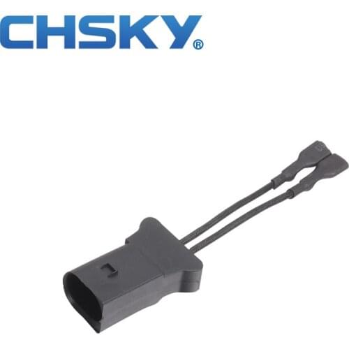 CHSKY for Audi car horn plug A8,A6L,A5,A4,A4L,A3,A1,Q3,Q7,Q5,TT,R8 universal horn to dedicated for Volkswagen horn socket