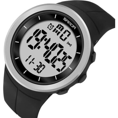 SANDA Sport Mens Watches Led Digital Watch Fashion Waterproof Military Electronic Wristwatches Clock relogio masculino