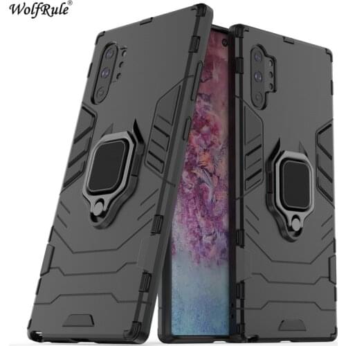 Ring Holder Phone Case For Samsung Galaxy Note 10 Pro Case Armor Cover For Samsung Galaxy Note 10 Pro Phone Bumper Note10 Pro