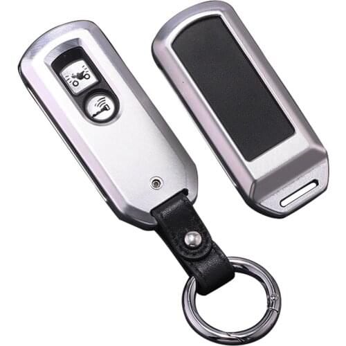 Kwaks Motocycle Key Case Compatible for Honda X-ADV750 Moto Aluminum Alloy Car Key Cover with Keychain