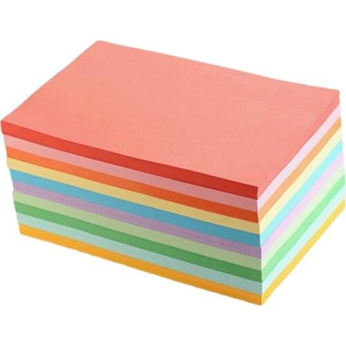 100Piece A4 colorful Craft paper copy paper printing paper DIY origami paper material