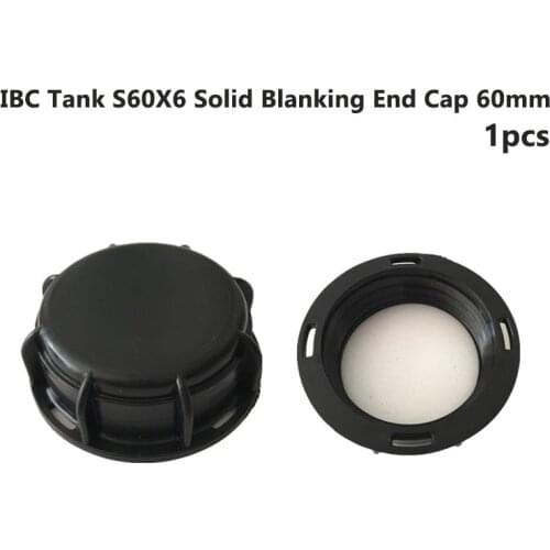 IPcs IBC Ton Barrel Container Screw Tap Cap Sealing Valve Cover Closed IBC Crankcase Output S60x6 Container Screw Cap Tap