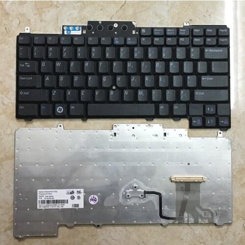Laptop keyboard for DELL Latitude D620 D630 D631 D820 D830 PP18L notebook keyboard US version with mouse pointer