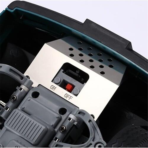 Stainless Steel Chassis armor Bottom Guard Anti-Skid Plate Spare Part for WPL D12 RC