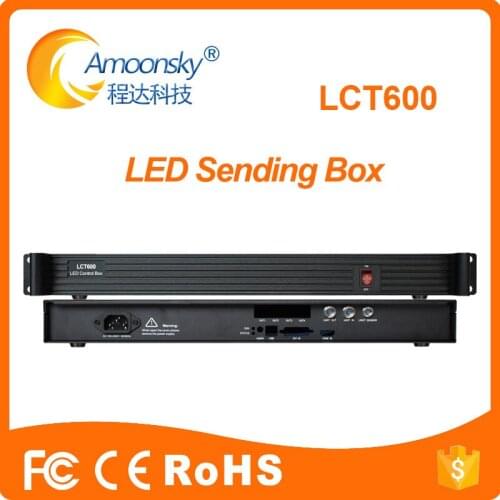 LCT600 led display external sending box support novastar msd600,msd300, novastar receiving card MRV366 MRV328 MRV300, mctrl300