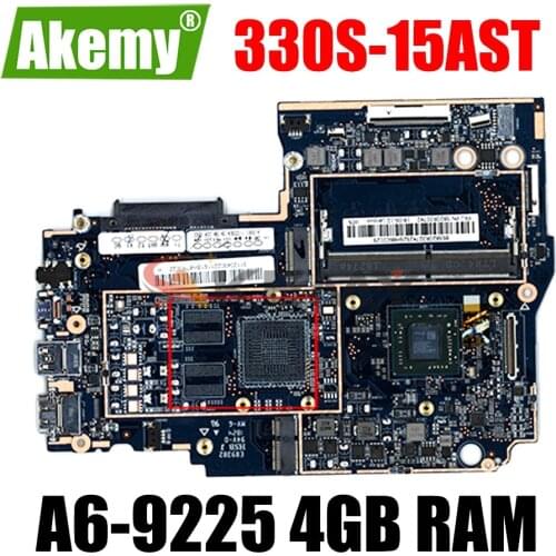 For Lenovo IdeaPad 330S-15AST laptop Motherboard Mainboard With CPU A6-9225 4GB RAM Integrated motherboard 100% fully tested
