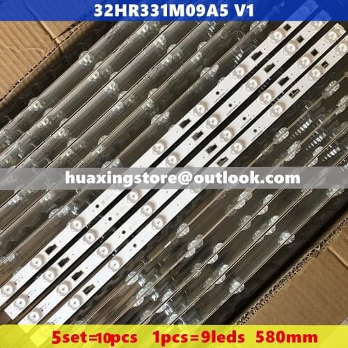New original D32TS7202 Led backilght 32HR331M09A5 V1 Led strip 1pcs=580MM 9Led lamps
