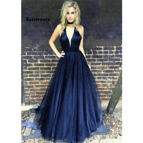 Sleeveless Sexy Evening Dresses Long Top Satin Below Tulle Prom Dresses Evening Party Gown Robe De Soiree Abendkleider