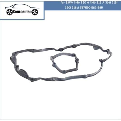 Brand New Cylinder Head Valve Cover Gasket 11120032224 for BMW N46 B20 A N46 B18 A 316i 318i 320i 318ci E87E90 E83 E85