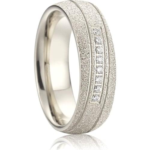 Value 925 silver ring love alliance fashion stainless steel jewelry anniversary couple engagement rings for ladies female