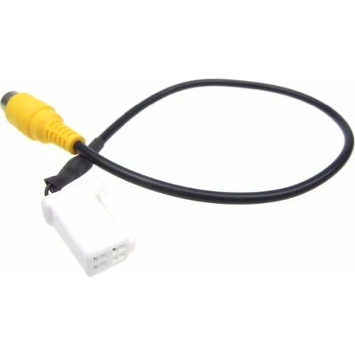 10pcs High Quality China Parking Rear Camera Video Plug Reverse Convert Cables Adapter For Toyota Camry Panasonic Navigation DVD