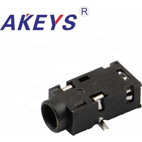 10PCS PJ-380 3.5 earphone jack 3 pin insert pin 2 fixed pin diameter 3.5MM jack for micro usb power socket