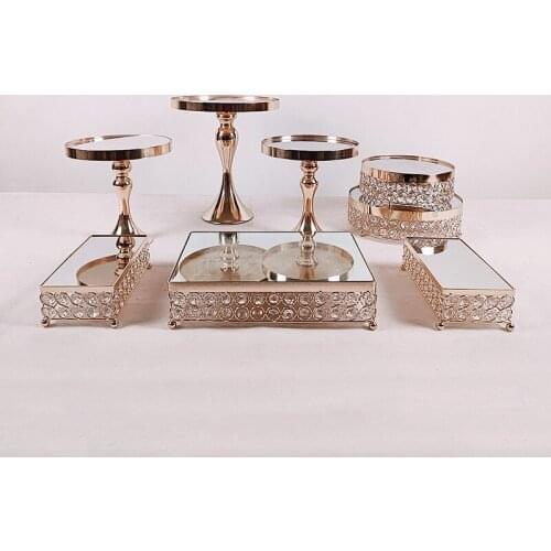 3pcs-8pcs Wedding Display Cake Stand Cupcake Tray Tools Home Decoration Dessert Table Decorating Party Suppliers