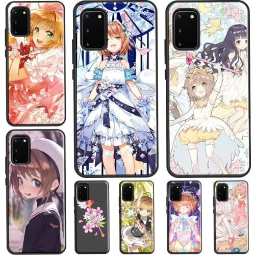 Cardcaptor Sakura For Samsung S20 FE S8 S9 S10 Plus Case For Galaxy Note 10 Plus Note 20 S21 Ultra Funda