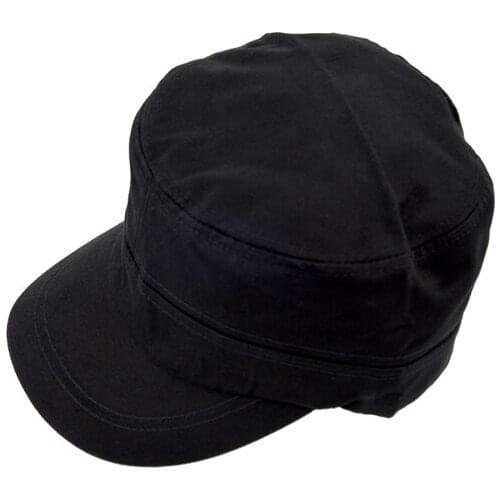 Black Army Hat Baseball Cap Military Cotton Urban Hat Mens / Ladies
