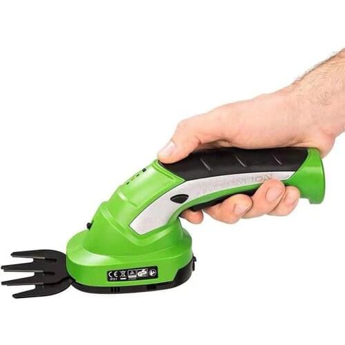 Electric Hedge Trimmer Rechargeable Battery Branch Pruner Garden Cordless Pruning Shears Bush Cutter Hedge Trimming Machine