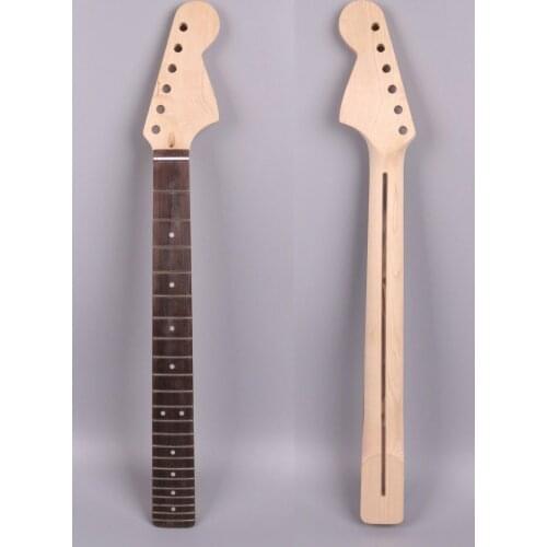 Electric guitar neck 22 fret 25.5 inch Dot inlay Solid wood Yinfente big head