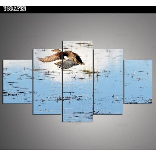 HD print olieverf Film modulaire foto Scenery poster kind room decor woondecoratie 5 stks canvas art z553