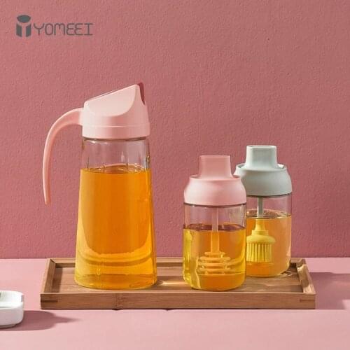 YOMEEI Kitchen Sauce Boats Olive Oil Sprayer Bottle Pump Oil Pot Leak-Proof Grill Bbq Salad Sprayer Oil Dispenser Cookware Tool