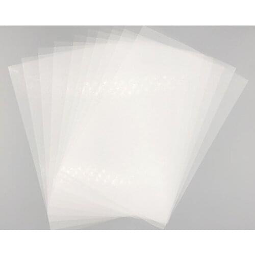5 Pcs/Set Color Heat Shrink Sheet Plastic Magic Paper Sheet for Educational DIY Crafts In Stock