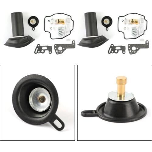 2set Carburetor Repair Kit Plunger Diaphragm for Yamaha VIRAGO 535 XV535 1990-01