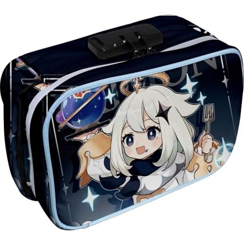 Paimon 3D Merch Oxford cloth 3D printing Deodorant Tobacco Bag Storage Bag Cosmetic Bag