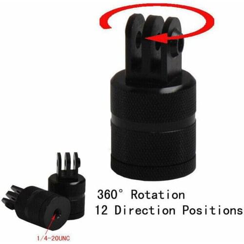 360° Rotating Swivel Arm Tripod Mount Adapter for 3 3+ 4