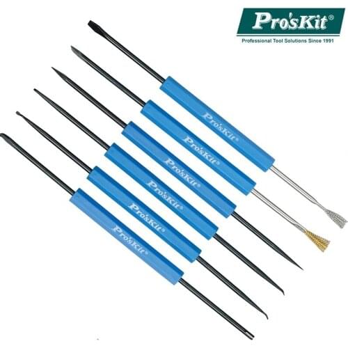 ProsKit DP-3616 Solder Aid Tools Help Soldering Tweezer Auxiliary Assist Tools Soldering Iron Soldering Work Kit