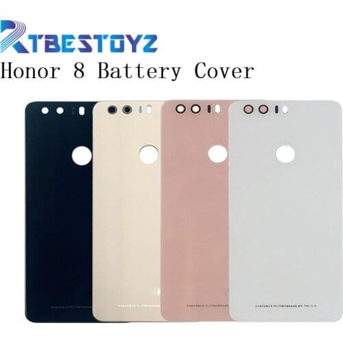 RTBESTOYZ For Huawei Honor 8 Battery Case Protective Glass Battery Back Cover Replacement For Honor8