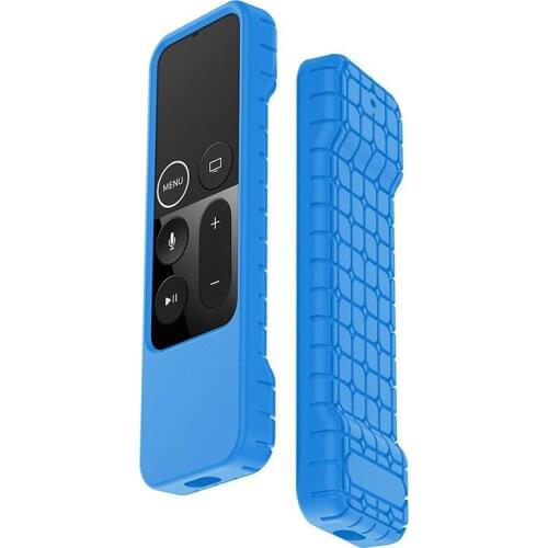 Silicone Proof Durable Soft Cover Waterproof Protective Case Rectangle Sleeve for Apple TV 4K Remote Control