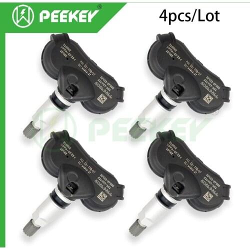 4pcs Tire Pressure Monitor System TPMS sensor For Hyundai Accent Tucson Sonata Kia Rio 52933-2F000 529332F000 52933 2F000
