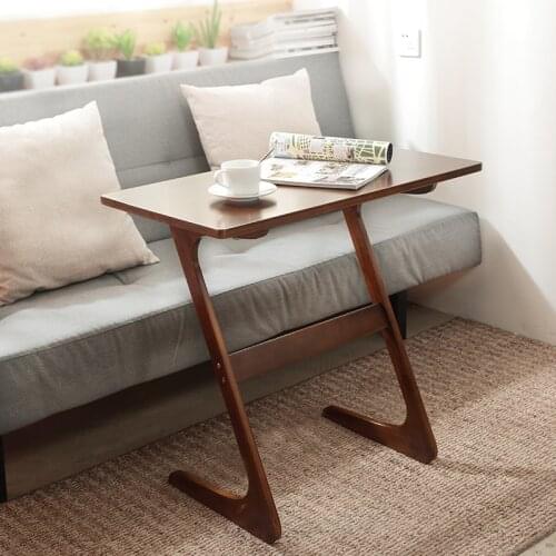 Nordic Sofa Corner Table Sofa Bedside Tables Living Room Movable Desk Simple Small Tea Table