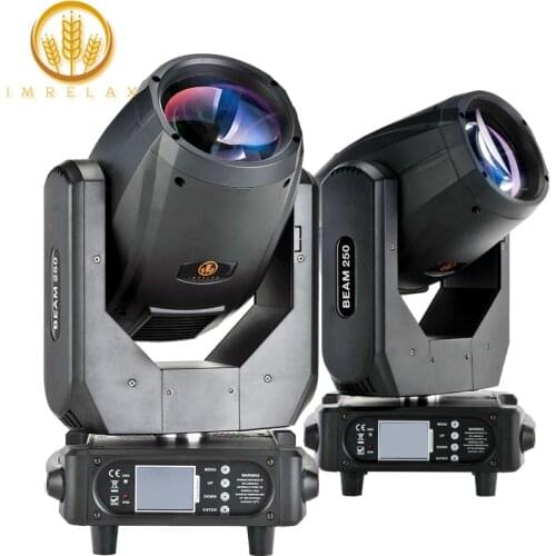 High Powerful 400,000 LUX Revolution 250W Sharpy Beam Moving Head Light Plus Rainbow Effect For DIscoLight/IMRELAX IM-MH250