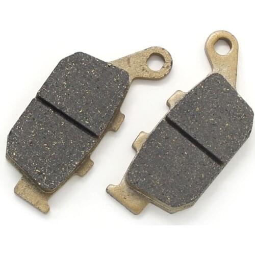 Motorcycle Rear Brake Pads For Triumph Daytona 600 Daytona 955i Speedfour 600 Street Triple 675 Naked T2020602 T2025016