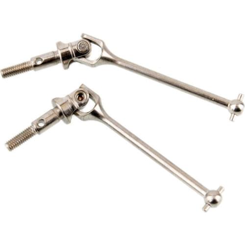 2Pcs HSP Steel Universal Drive Joint Joints 102015 106015 108015 02106 06047 08046 For 1/10 R/C RC Model Car Baja Upgrade Parts