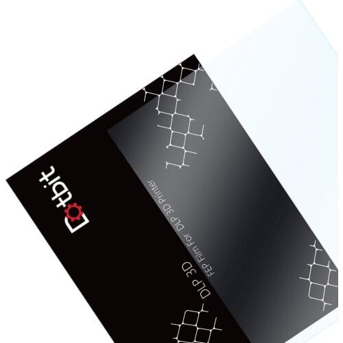 3D UV FEP Film Release Films(200 x 280 x 0.1mm) for 8.9inch LCD SLA DLP Resin 3D Printer - 5 Pack