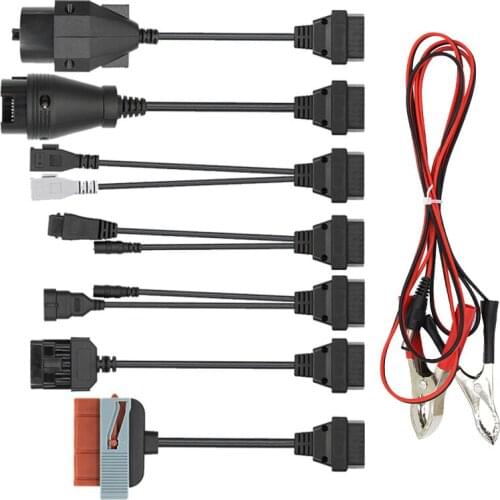 8 In 1 Set of Cables Car Cables for Ds150e Tcs Suitable for All Kinds of Diagnostic Equipment
