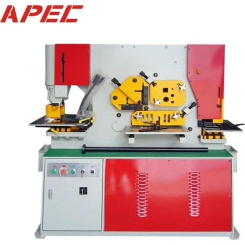 APEC Hydraulic Ironworker AIW-60 Combined punching & Shearing Machine