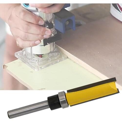 1/4 Router Bit High Hardness Corrosion Resistant Hard Alloy Carving Cutting Bit Cutters For Wood Woodworking Tools