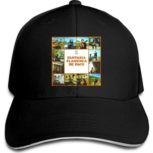 Paco De And Lucia Fantasia Flamencaby fishing sun caps R228 Novelty Graphic Mens Womens cap