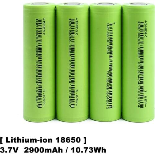 18650 3.7V 2900mAh Rechargeable Lithium-Ion Battery For Flashlight Electric Bicycle Laser Pointer 3C-5C High Power Discharge