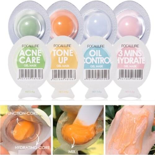 Small Egg Face Masks Sleep Hydrating Mask Deep Moisturizing Anti-Aging Shrinking Pores Brightening Skin Tone No-clean Mask TSLM1