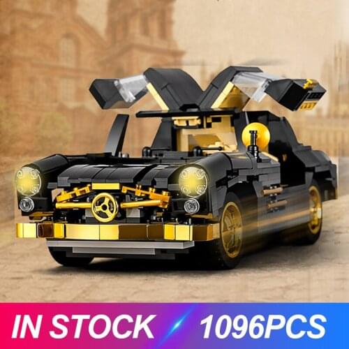 Mould King 10005 The Vintage Car MOC-22930 300SL Gullwing Building Blocks Bricks Educational Toy Birthdays Gift