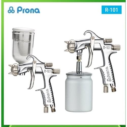 Prona R-101 Spray Gun Hand Manual Paint Spray Gun Car Auto Furniture Painting Air Sprayer Mini Nozzle Air Painting Gun W101